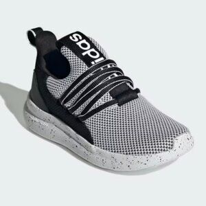 🍎 Adidas | Black & White Lite Racer Adapt 7.0 Sneakers